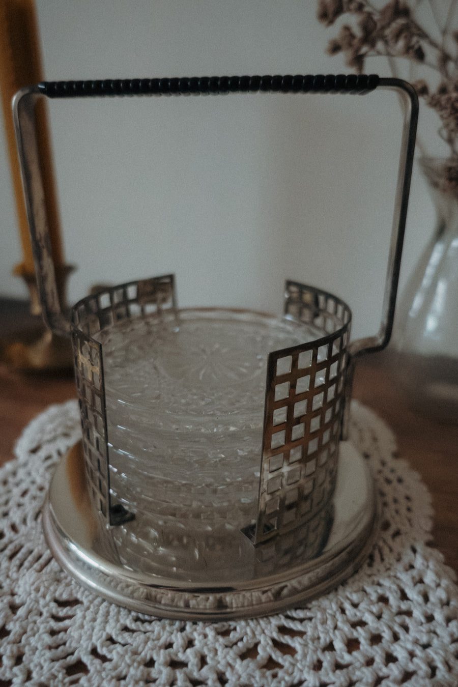 Glas Untersetzer-Set - 2. Chance