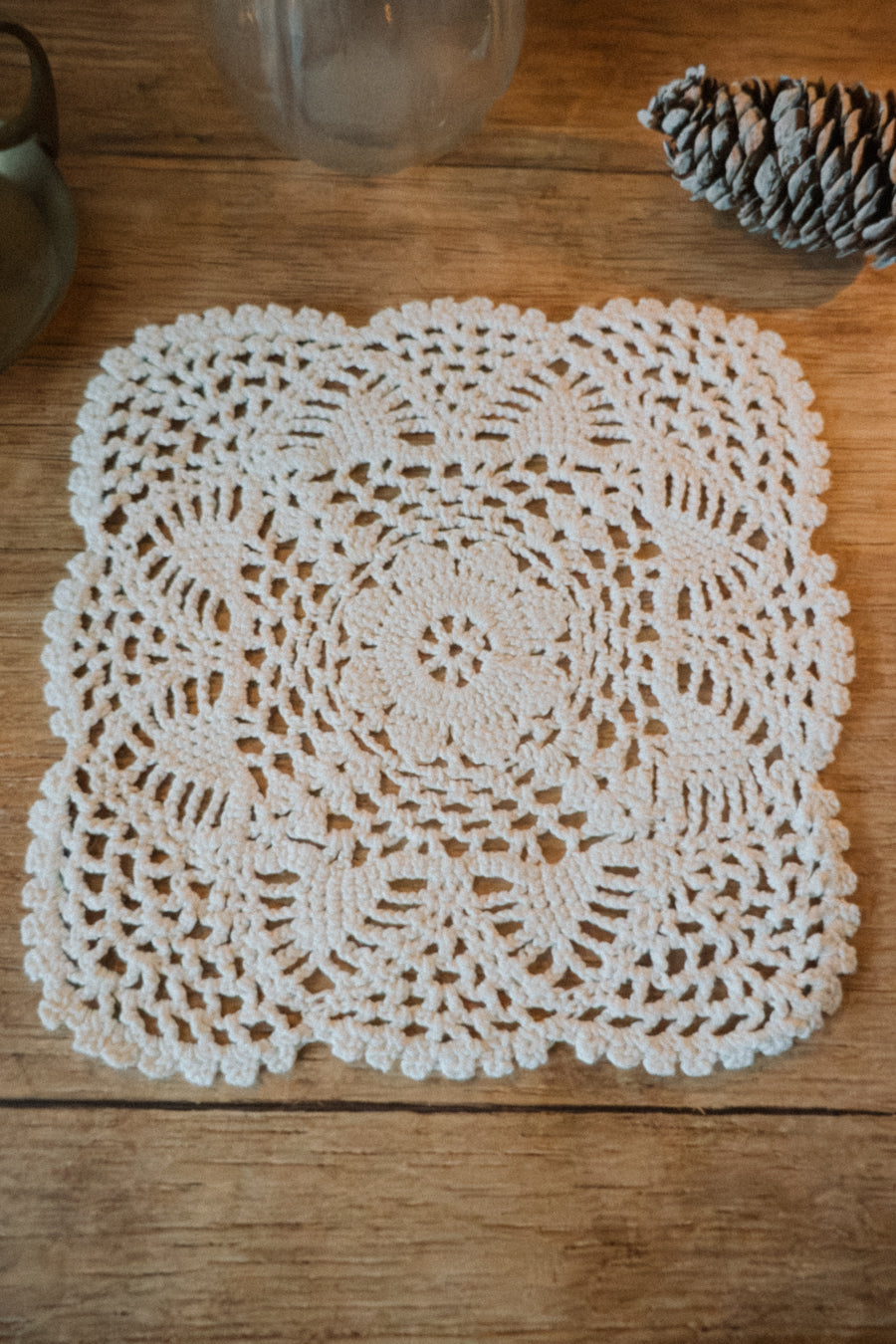 Vintage Häkeldeckchen - 2. Chance