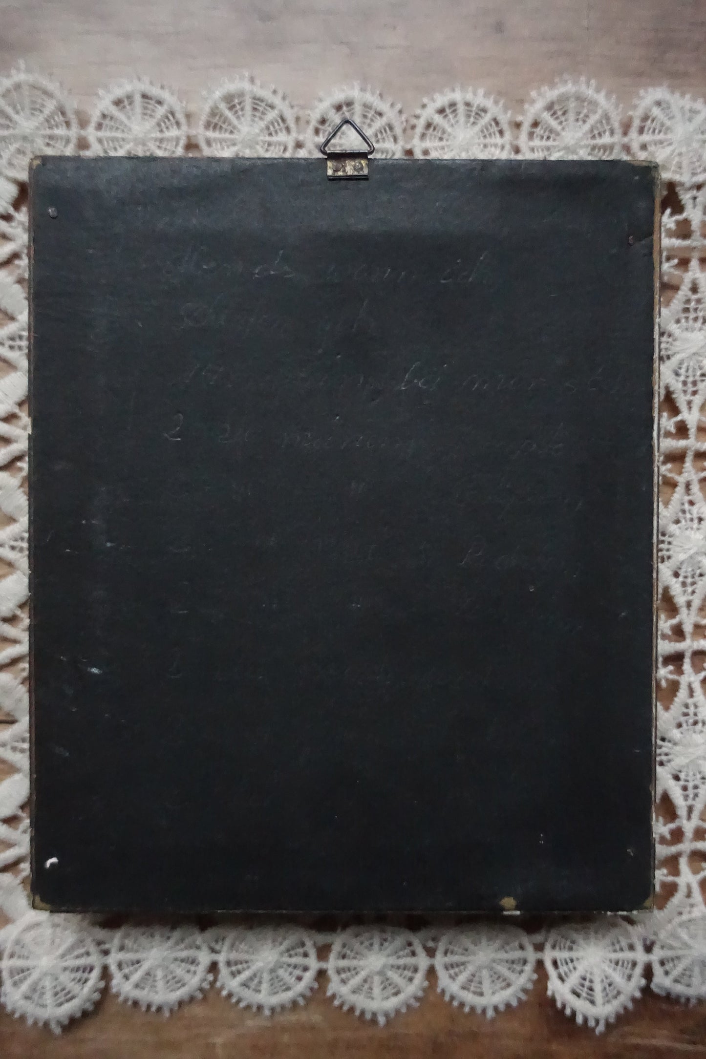 Bild mit Rahmen - Abends wenn ich schlafen geh