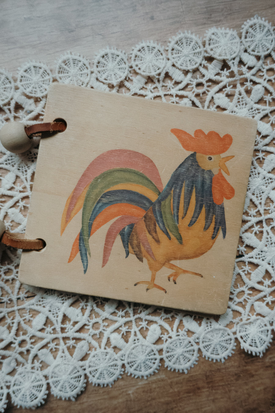 Vintage Holzbilderbuch - 2. Hand