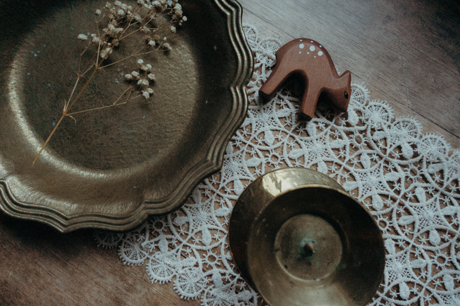 Kerzenhalter Messing