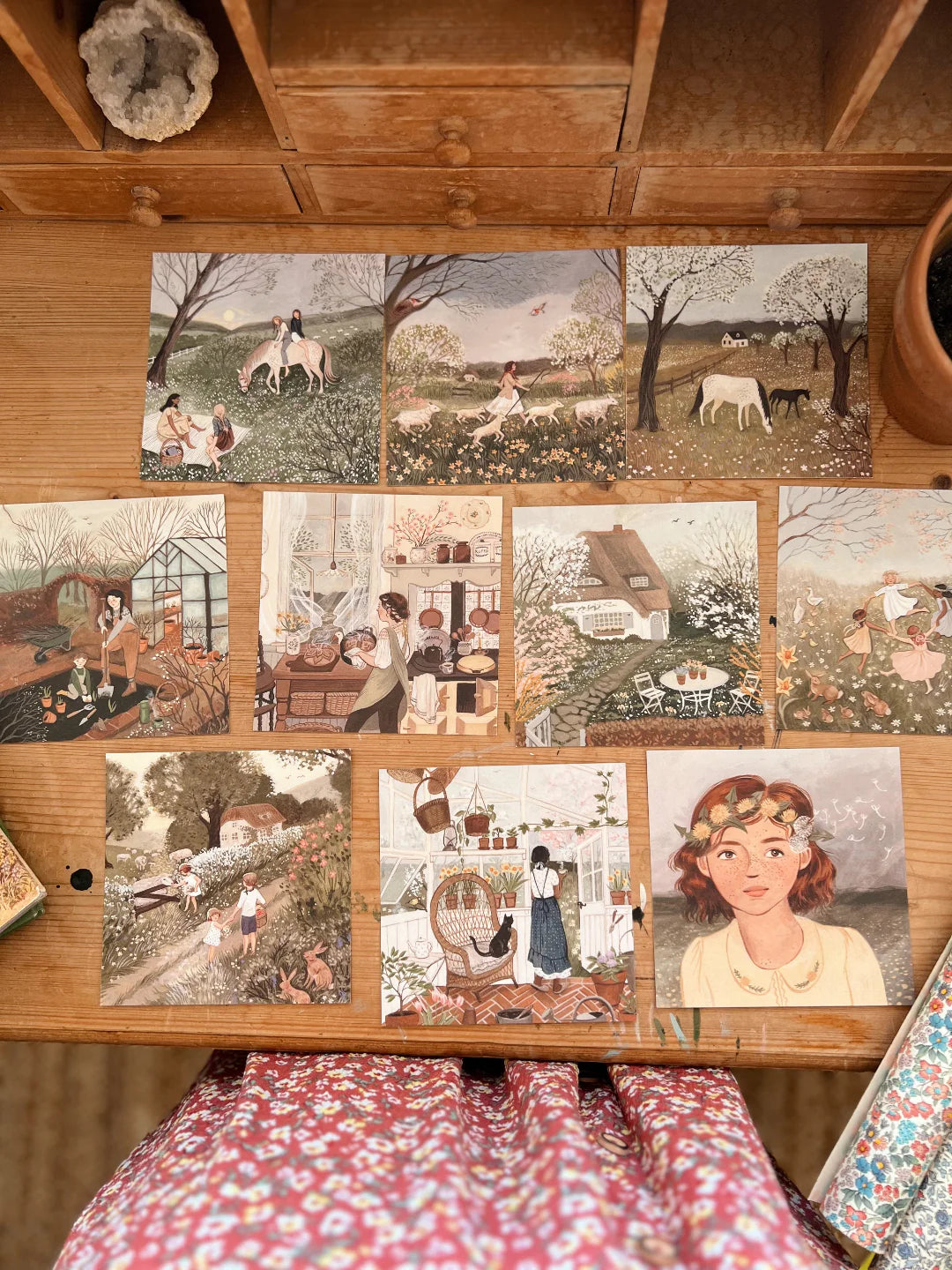 Postkartenset Frühlingserwachen von Robin Pieterse, Bild 2