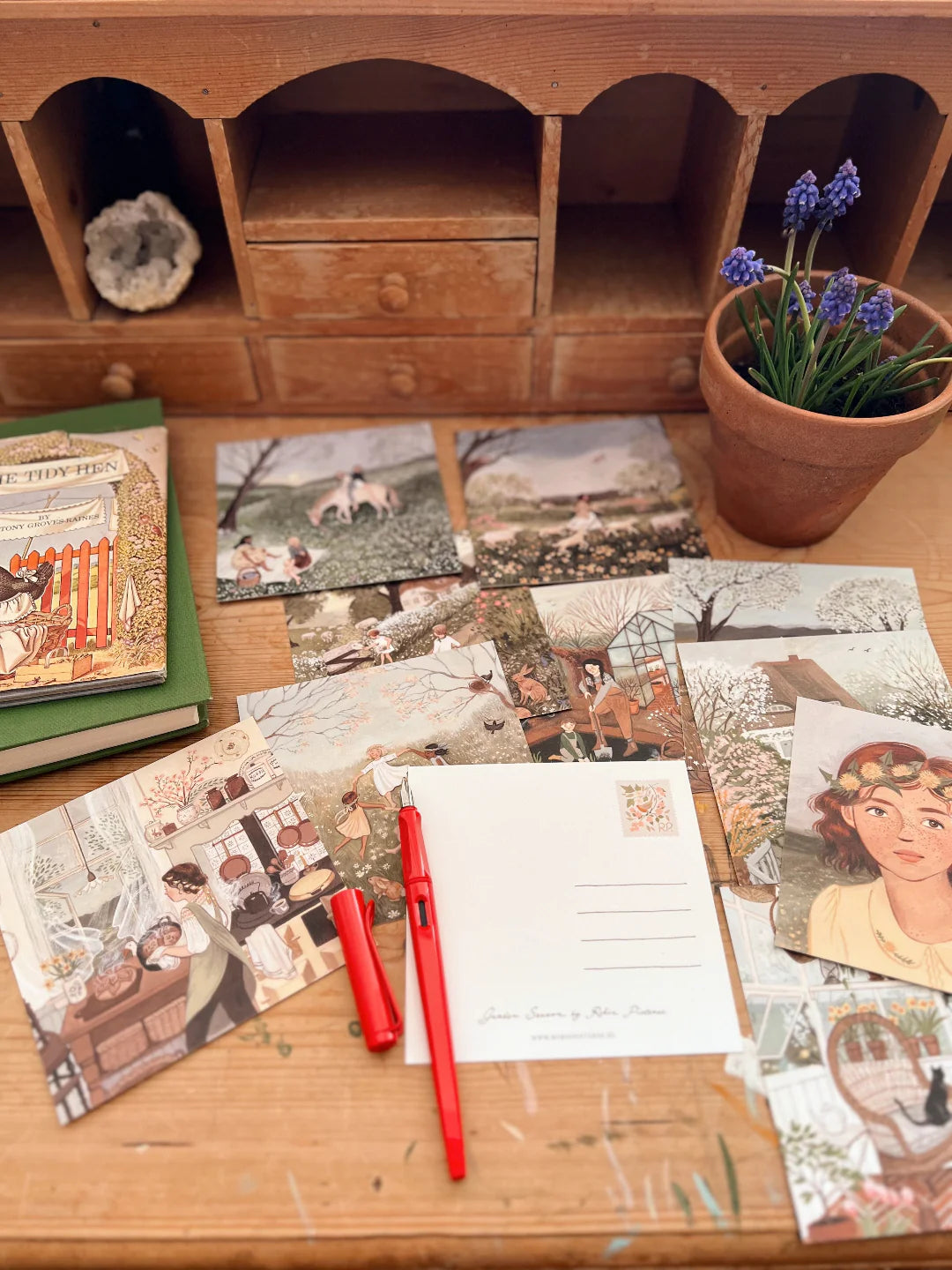 Postkartenset Frühlingserwachen von Robin Pieterse, Bild 3