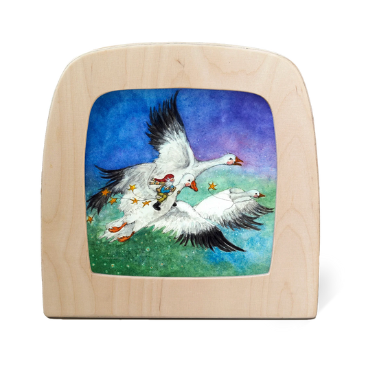 Motiv George und die Schneegänse