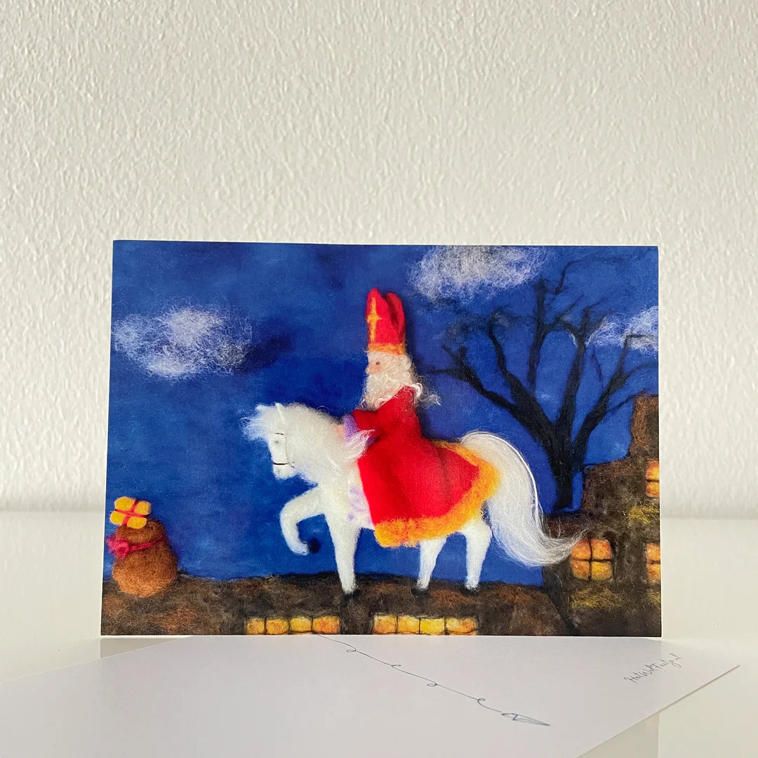 Nikolaus auf dem Dach