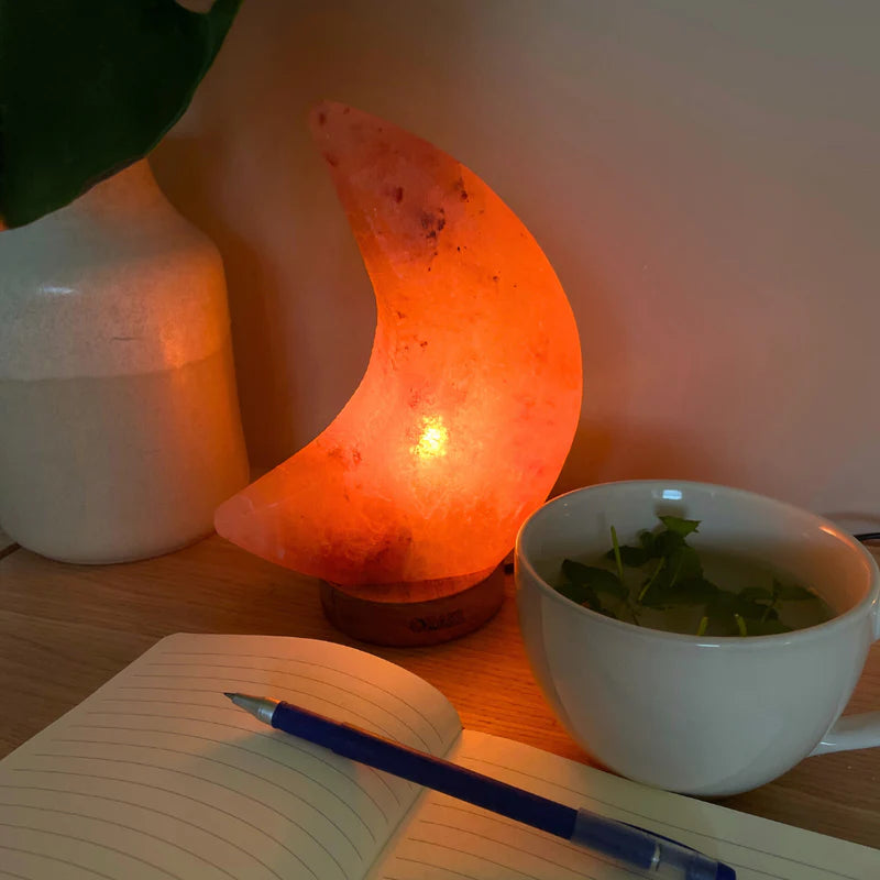 Dimmbare Himalaya-Salzlampe Selene - 3-4 KG