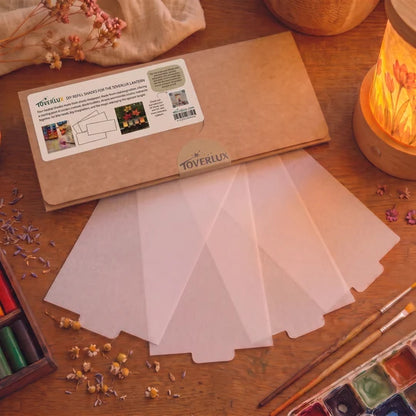 DIY-Ersatzlichtkarten für die Toverlux-Laterne – Neutral