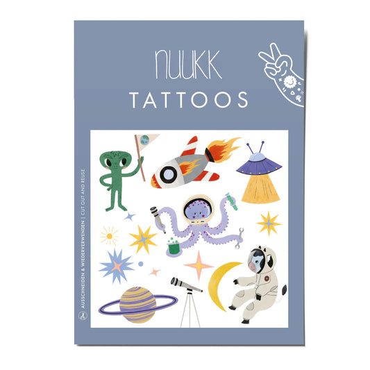 Kinder Tattoos - Space