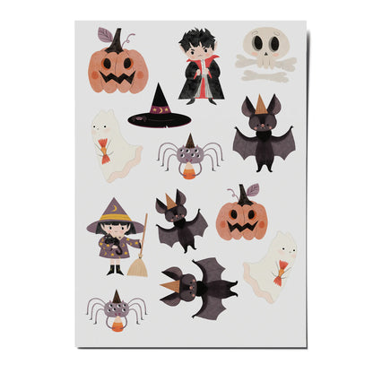 Kinder Tattoos - Halloween