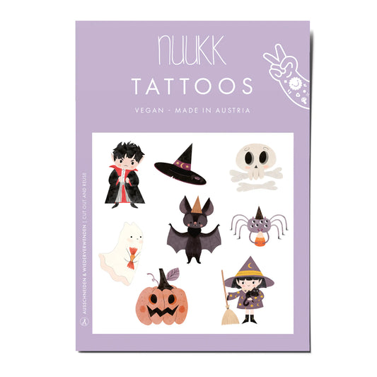 Kinder Tattoos - Halloween