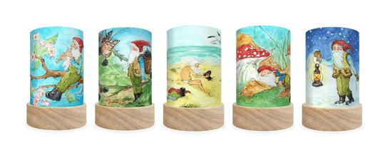 Lichtkarten Set - Eentje van Margo - Georg der Gnom