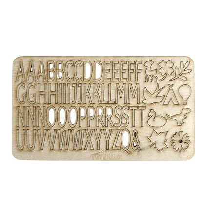 Buchstaben & Symbole