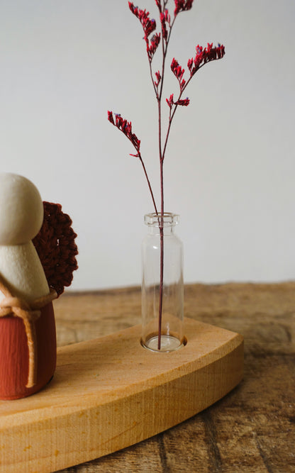 Mini Vase aus Glas