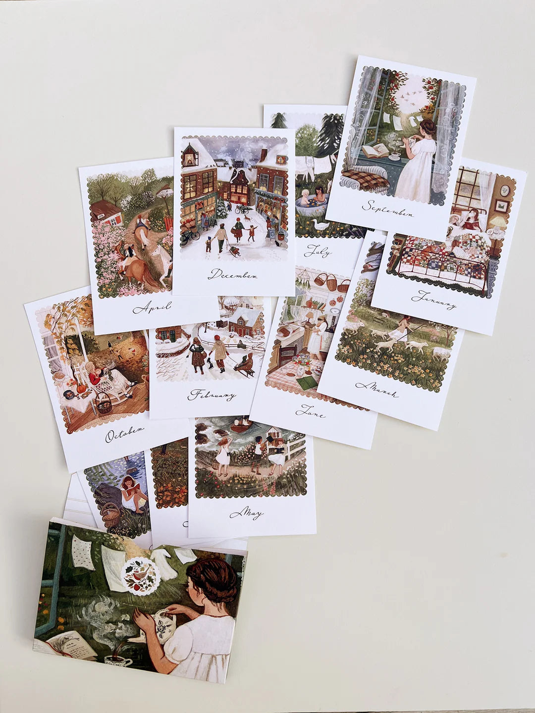 Monatskarten - Set von Robin Pieterse