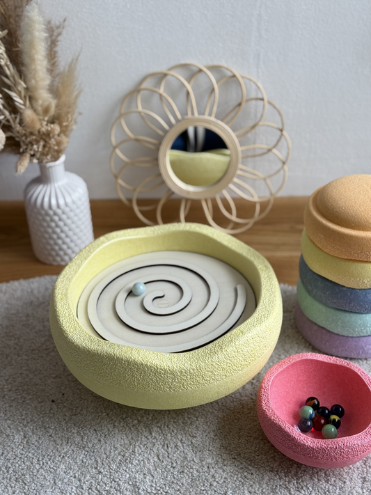 Spirale - Aktivitätsplatte kompatibel mit Stapelstein®