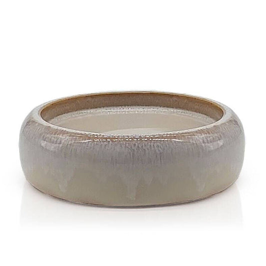 Kerzenteller groß, sand