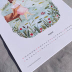 Wandkalender 2027 Glücksmomente von Hannahs Firlefanz A4