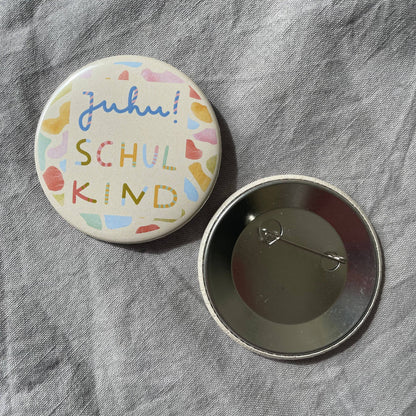 Button - Schulkind