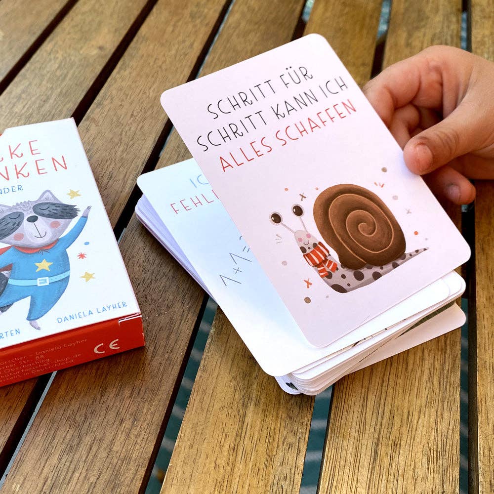 Affirmationskarten Starke Gedanken für Kinder von Rüsselfuchs