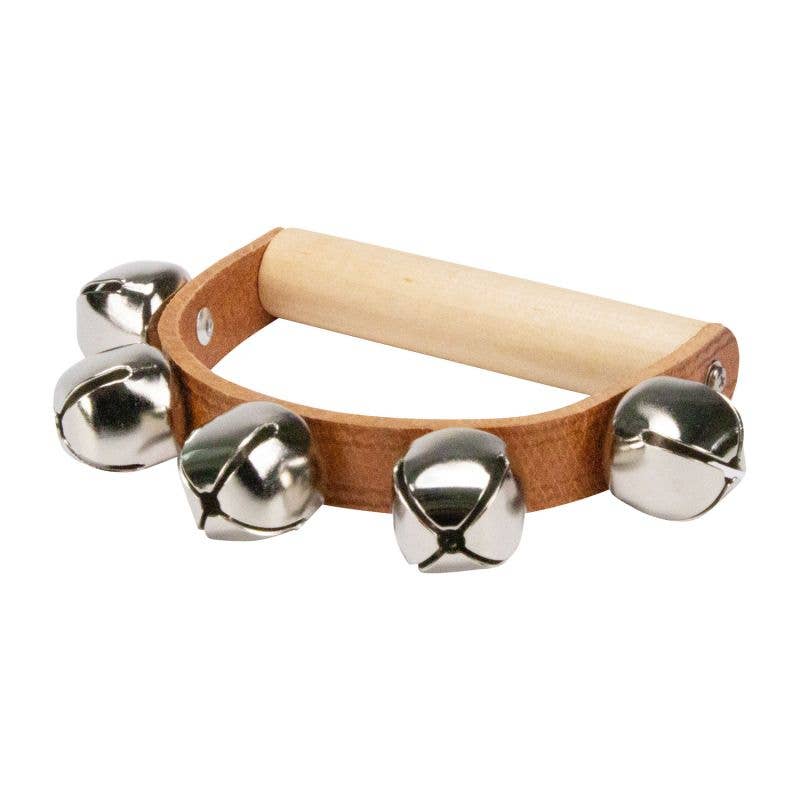 Holz Schellenkranz mit 5 Schellen