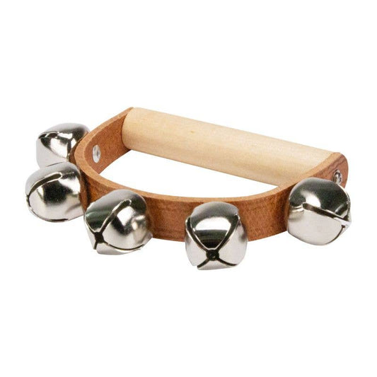 Holz Schellenkranz mit 5 Schellen