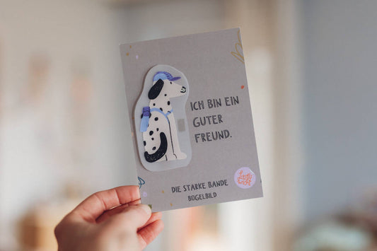 Bügelbild - Die starke Bande - Hund