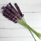 Lavendelstiel dunkelviolett aus Filz von Sewing Seeds Play