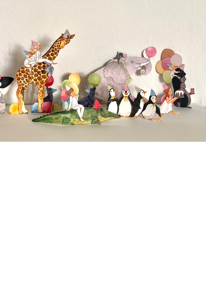 Geburtstagstiere - Pinguine