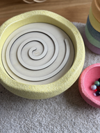 Aktivitätsplatte Spirale kompatibel mit Stapelstein® von MomsCrew, Ansicht 4