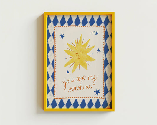 Print - You are my sunshine