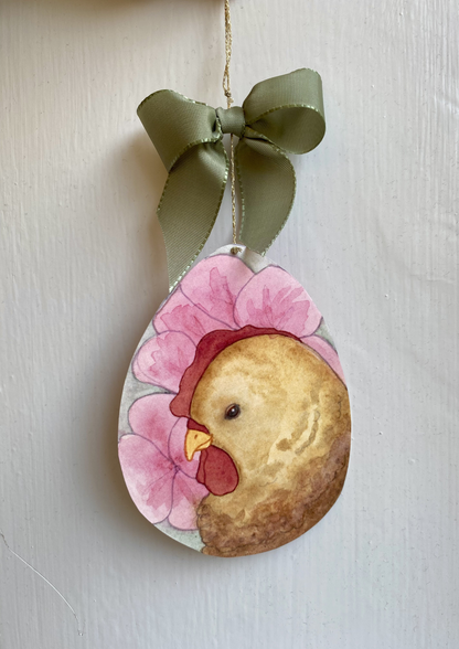 Bastelbogen - 5 Ostereier mit Motiven