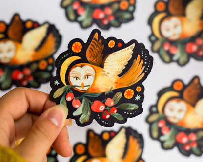 Sticker - Nachteule
