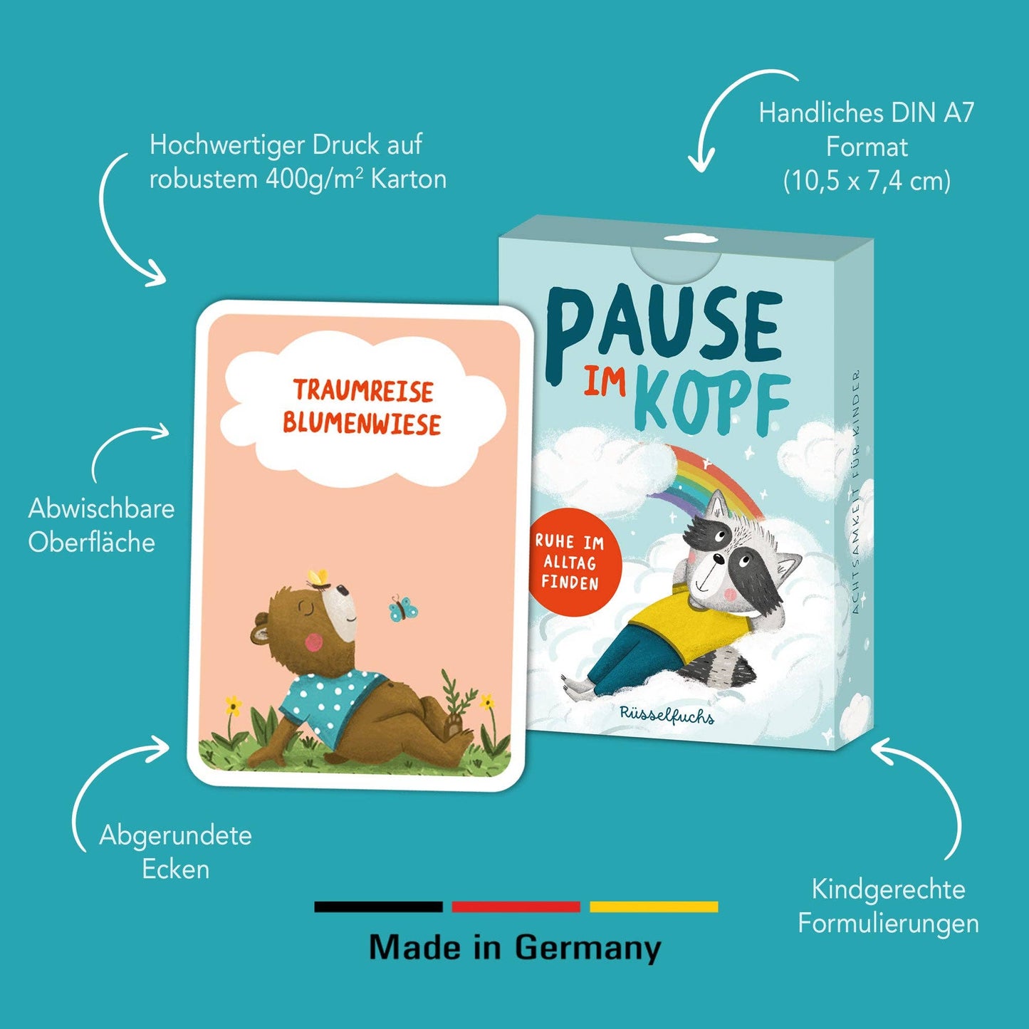 Pause im Kopf – Achtsamkeitskarten für Kinder