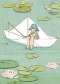 Postkarte Mein Papierboot von Belle & Boo A6