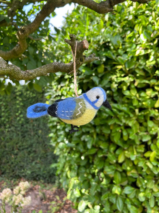 Filzanhänger - Blaumeise