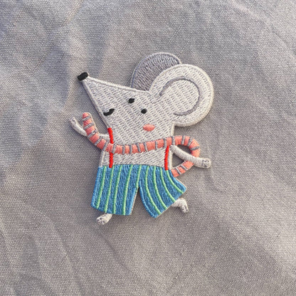 Bügelbild - Maus