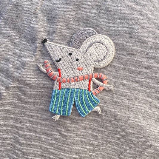 Bügelbild - Maus