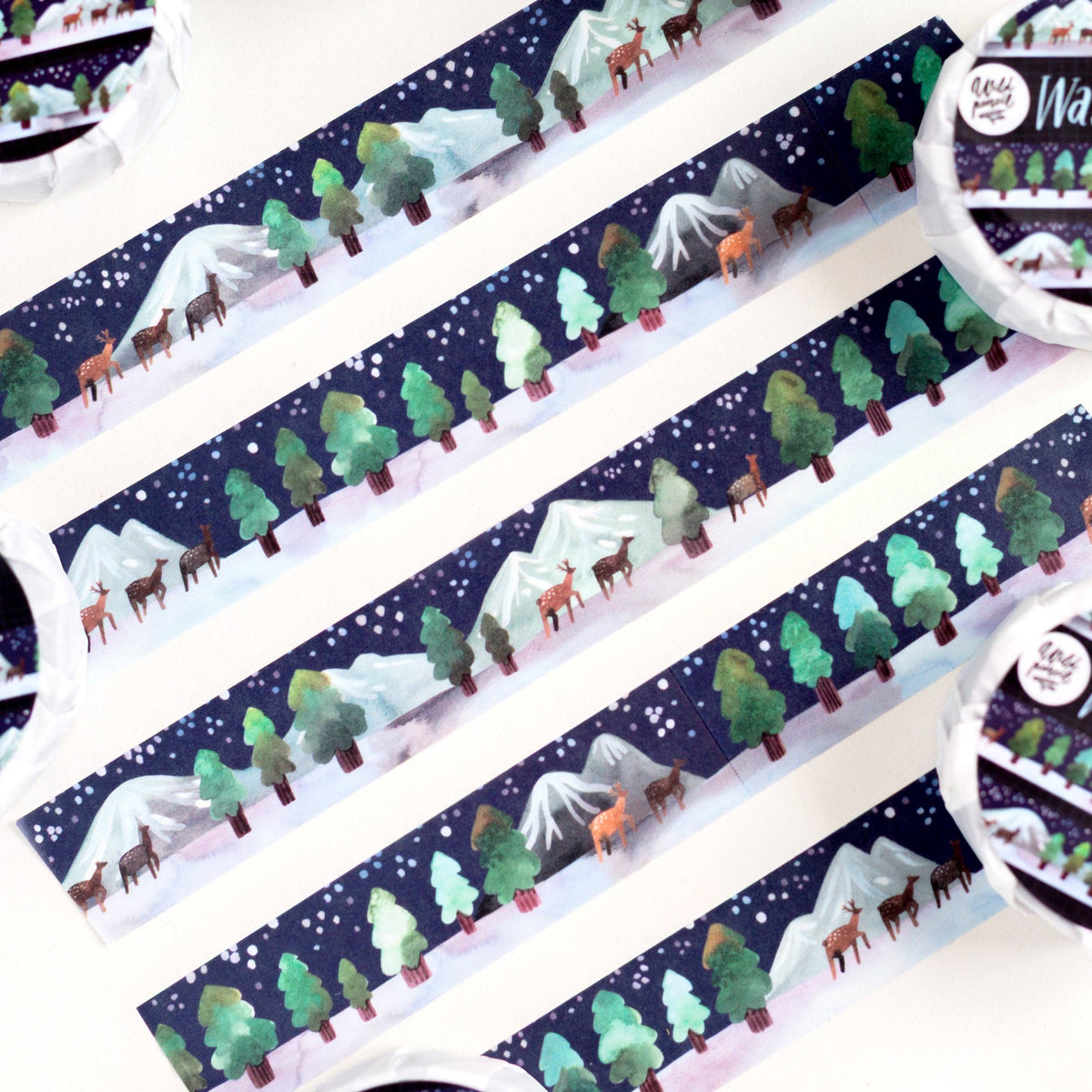 Washi Tape - Winternacht