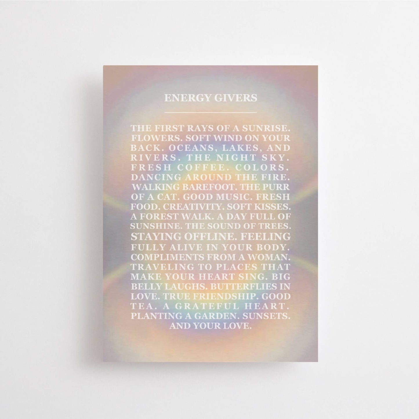Energy Givers