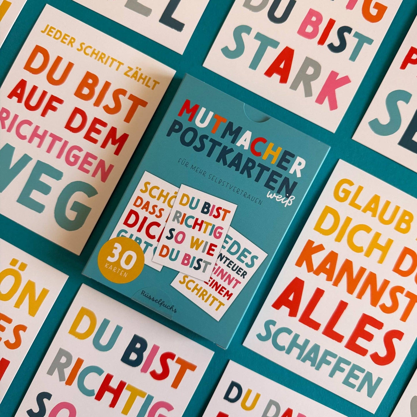 Mutmacher-Postkarten | 30 Karten