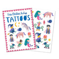 Kindertattoos Fantastische Wesen von Frau Ottilie