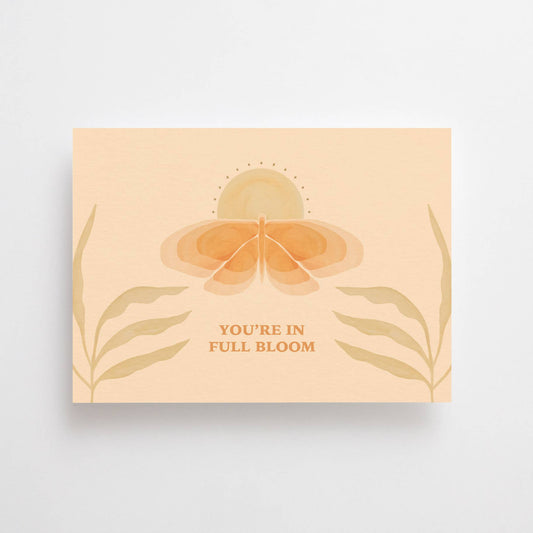 You're in full bloom