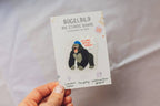 Mini-Bügelbild Gorilla „Ich darf Nein sagen.“ von Liesels Wicht auf A7-Kärtchen