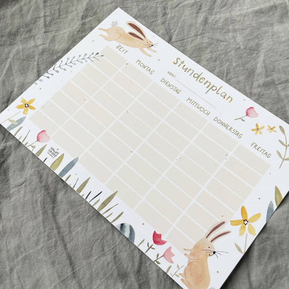 Stundenplan - Hase