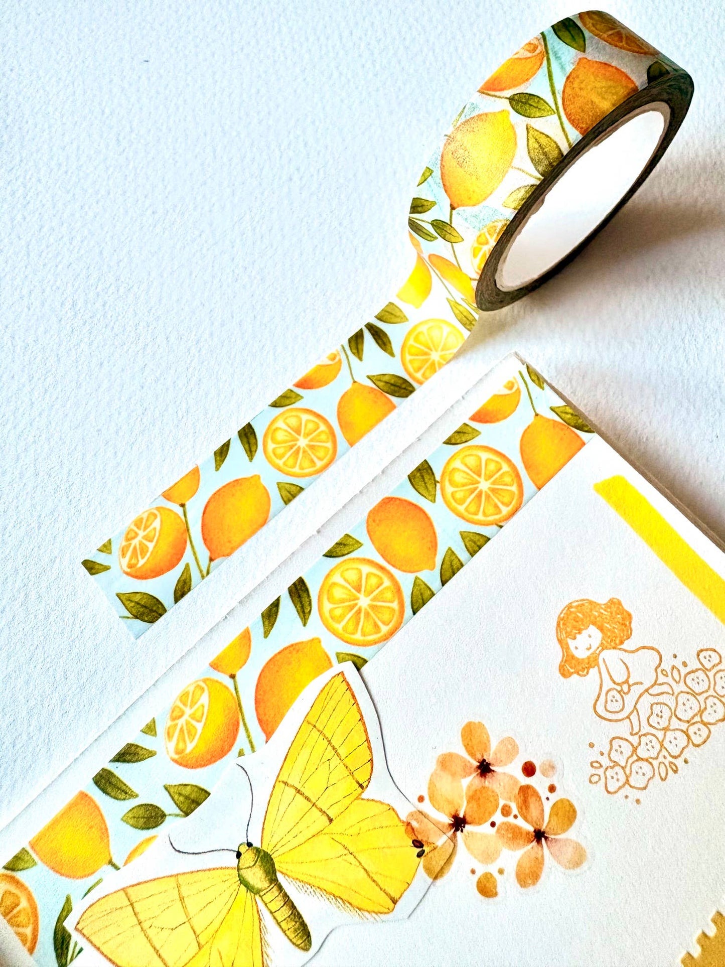 Washi-Tape - Zitronen