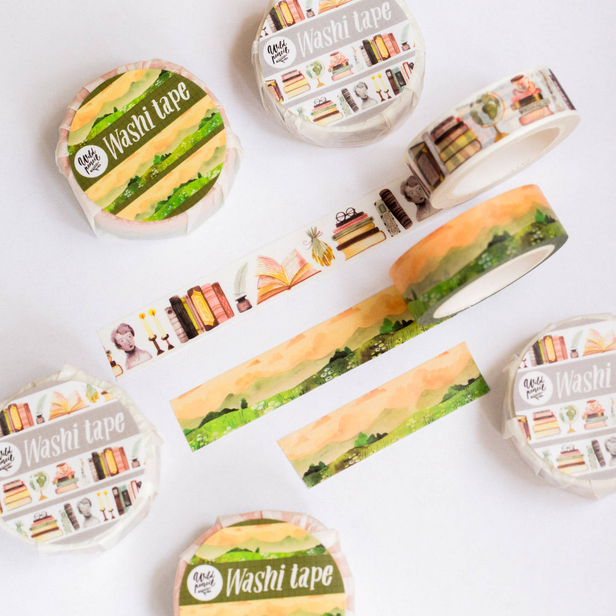Washi-Tape - Sonnenuntergang