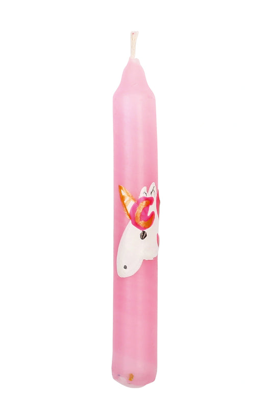 Kerze Einhorn
