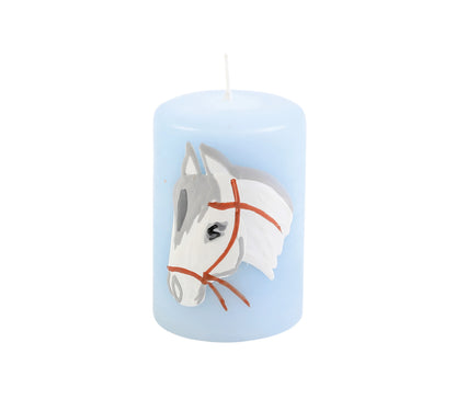 Lebenslicht Pferd - blau