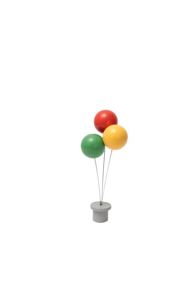 Geburtstags-Steckfigur Bunte Bälle (Hinweis beachten)
