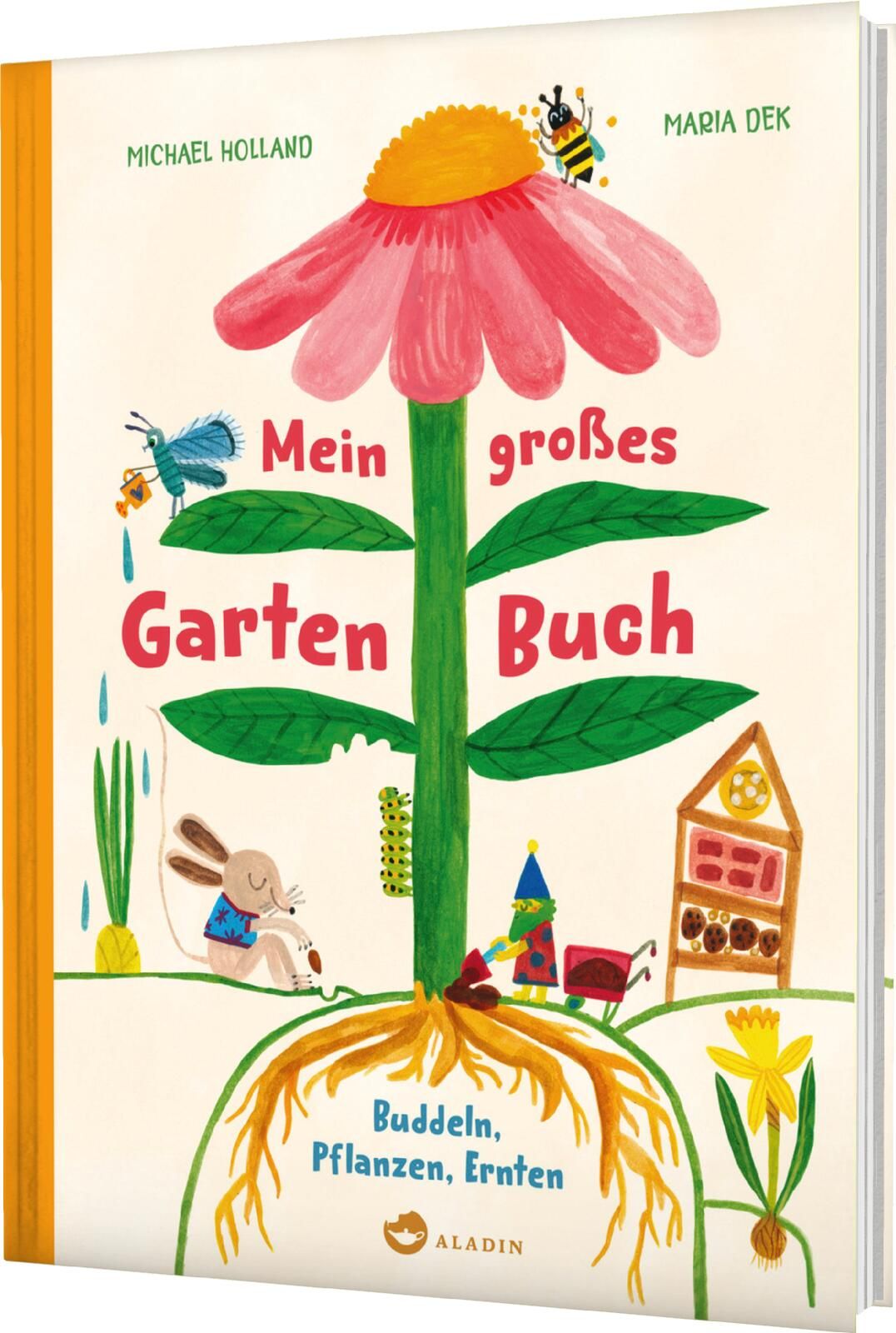 Kinderbuch „Mein großes Gartenbuch“ von Michael Holland, Cover